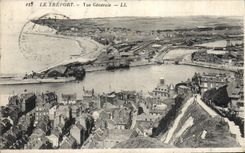 CPA Le Treport vue generale 
