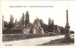 CPA Chateau d'Anet Portail et Pavillon dit de la Friche 