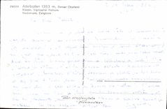 CPA Adelboden Berner Obarland Niesen Sigriswiler Rothorn Niedernorn Eslighorn 