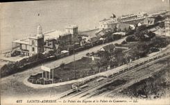 CPA Sainte Adresse le Palais des Regates et le Palaist du commerce 