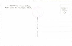 CPA Bretagne Pointe du Raz Notre Dame des Naufrages