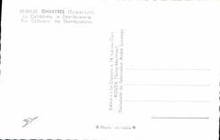 CPA Chartres La Cathedrale le Deambulatoire 