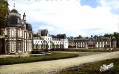 CPA Le Chateau des Vaux par Belhomert 