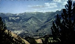 CPM Die Vue generale et les Montagnes du Vercors 