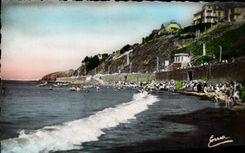 CPA Granville Plage et Mer Haute 