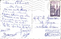 CPA Chamonix et le Mont Blane Leman 