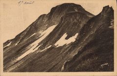 CPA Cantal Le Puy Mary Face Nord 