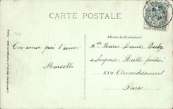 CPA Graville La Vierge Noire Granville