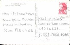 CPM Granville Manche Vue generale 