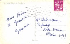 CPM Granville Le Pont Levis 