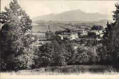 CPA Saint Jean Luz La Rhune prise de Ciboure 