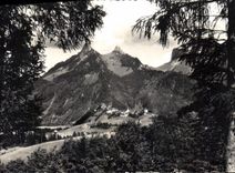 CPA Gruyeres Dts de Broc Chamois Bourgoz 