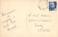 CPA Haute isle l'Eglise taillee dans le roc Monument classe