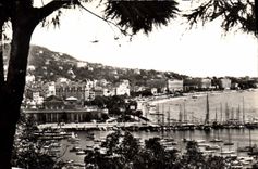 CPM Cannes Vue du casino et du Port 