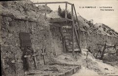 CPA Militaria Le Pompelle le Cimetiere 