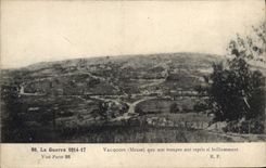 CPA Militaria La guerre 1914 17 Vauquors Meuse que nos troupes ont repris si brillamment 