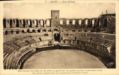 CPA Arles les Arenes 
