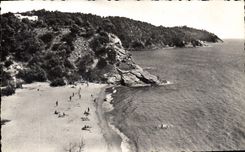 CPA La corniche des Maures Cavalaire sur mer Vor plage de Bon Porteau 
