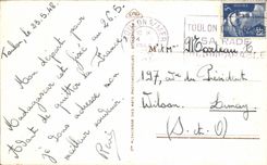 CPA Toulon le Theatre Municipal