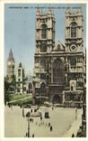 CPA Westminster Abbey St Margarets church and big ben London 