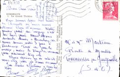 CPM Bordeaux Le grand Theatre Rue Saint Fort 