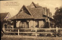 CPA Le Clos Joli Le Pavillon des Salons Fumoir et Salle de Correspondances 