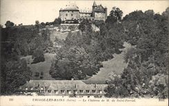 CPA Uriage les Bains Isere Le Chateau de M de Saint Ferriol 