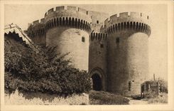 CPA Villeneuve les Avignon Porte Fortifiee du Fort Saint Andre 