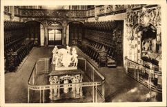 CPA Bourg Ain Eglise de Brou le choeur et le mausolee de Philibert le Beau 