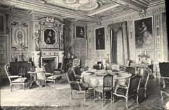 CPA Chateau de Cheverny le salon 