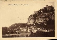 CPA Beynac Dordogne Vue Generale 