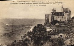 CPA La Dordogne Pittoresque Chateau de Beynac en Sarladais Le Donjon 