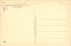 CPA La Dordogne Pittoresque Chateau Feodal de Beynac en Sarladais Vue du Peoq 