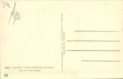 CPA Chateau Feodal de Beynac Dordogne 