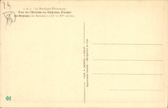 CPA La Dordogne Pittoresque Vue de l'Entree du Chateau Feodal de Beynac en Sarladais 