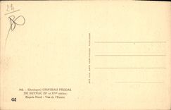 CPA Dordogne Chateau Feodal De Beynac Facade Nord Vue de l'Entree 