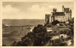 CPA La Dordogne Pittoresque Chateau de Beynac en Sarladais Le Donjon 