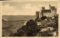 CPA La Dordogne Pittoresque Chateau de Beynac en Sarladais Le Donjon 