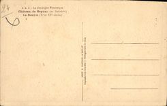 CPA La Dordogne Pittoresque Chateau de Beynac en Sarladais Le Donjon 