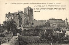 CPA La Dordogne Pittoresque Vue de l'Entree du Chateau Feodal de Beynac en Sarladais 