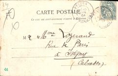 CPA La Tour de Vesone Vestige d'un Temple Romain dedic a Vesuna deesse de la Cite 