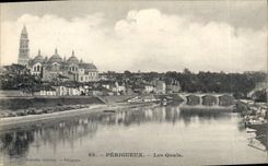 CPA Perigueux Les Quais 