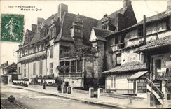 CPA Perigueux Maison de Quai 