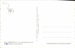 CPA Perigueux Les Bords de l'Isle et la Cathedrale Saint Front 