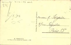 CPA Perigueux La Tour et les Jardins de Vesone 