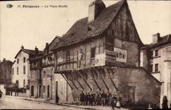 CPA Perigueux Le Vieux Moulin Publicite Michelin