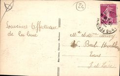 CPA Perigueux Le Vieux Moulin Publicite Michelin