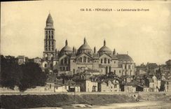 CPA Perigueux La Cathedrale St Front 