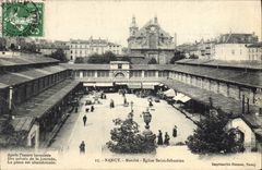CPA Nancy Marche Eglise Saint Sebastien 