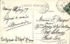 CPA Nancy Place Saint Jean Tramway